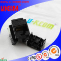 Fast módulo de alta calidad de transferencia rj45 utp cat6 keystone jack